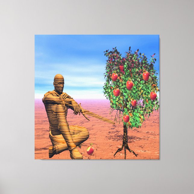 Magisk Träd Canvastryck (Framsida)