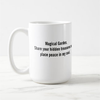 Magisk Trädgårdsängel Kaffemugg
