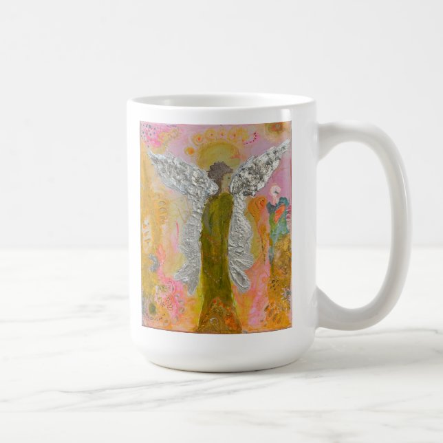 Magisk Trädgårdsängel  Kaffemugg (Höger)