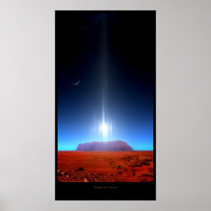 magisk Uluru Poster