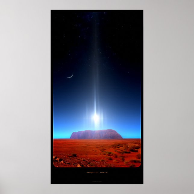 magisk Uluru Poster (Framsidan)
