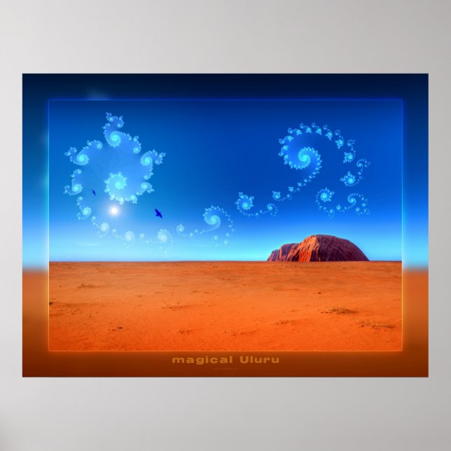 magisk Uluru Poster (Framsidan)