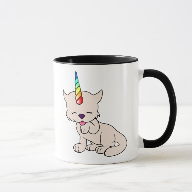 Magisk Unicornkatt = Kittycorn Mugg (Höger)