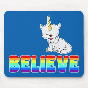 Magisk Unicornkatt = Kittycorn Musmatta