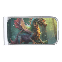 Magisk varelse drakon Money Clip