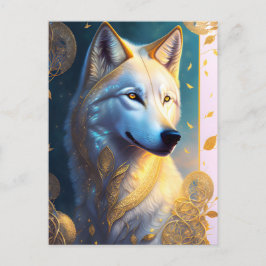 Magisk Varg, postkorsning Vykort