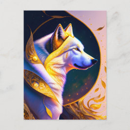 Magisk Varg, postkorsning Vykort