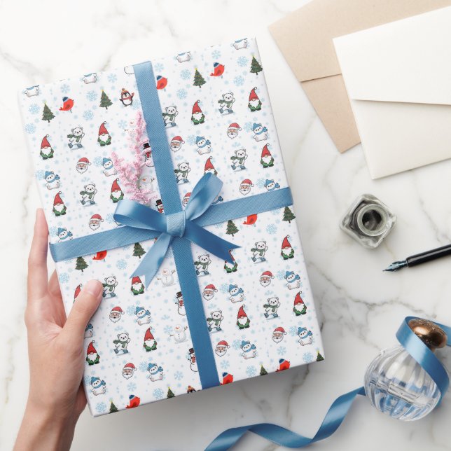 Magisk vintervärld presentpapper (Gifting)