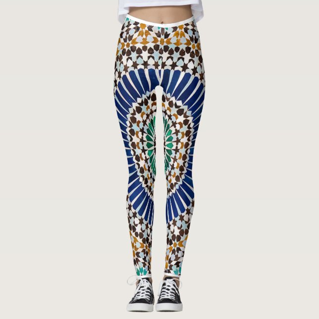 Magisk Yoga och Twerk damasker Leggings (Framsida)