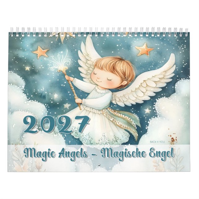 Magiska Änglar – Magiska Engel 2027 Kalender (Omslag)