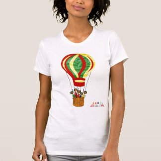 Magiska ballongdam t-skjorta t shirt