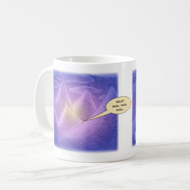Magiska bergarnas kaffe Mugg (Framsida vänster)