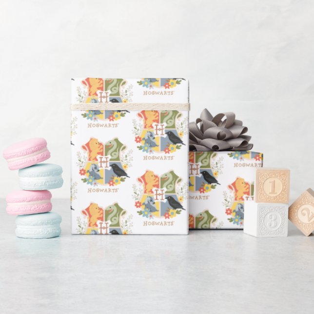 Magiska Blomningar HOGWARTS™-märke Presentpapper (Baby Shower)