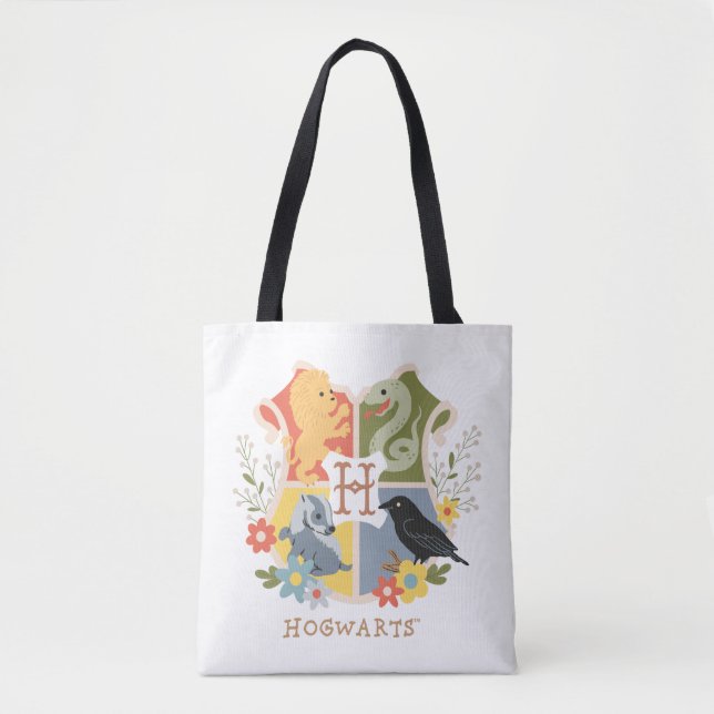 Magiska Blomningar HOGWARTS™-märke Tygkasse (Framsida)
