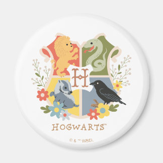 Magiska Blomningar HOGWARTS™-vapen Magnet