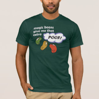 Magiska bönaprodukter t-shirt