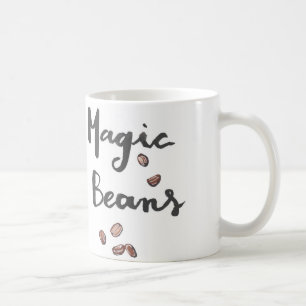 Magiska bönor kaffemugg
