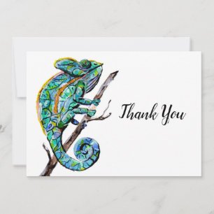 Magiska Chameleon Tack Kort