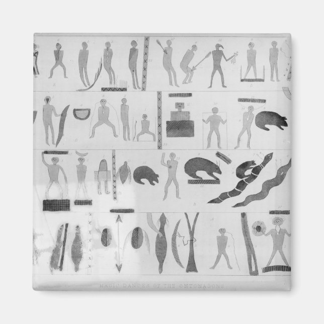 Magiska danser för Ontonagoner Magnet (Framsidan)