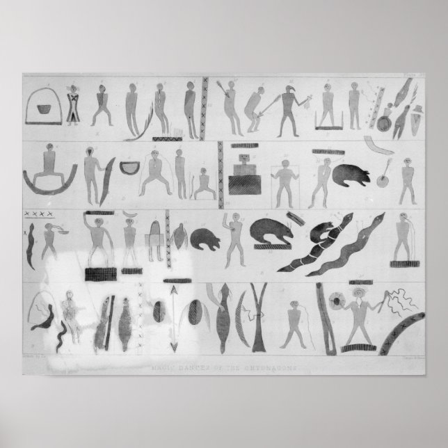 Magiska danser för Ontonagoner Poster (Framsidan)