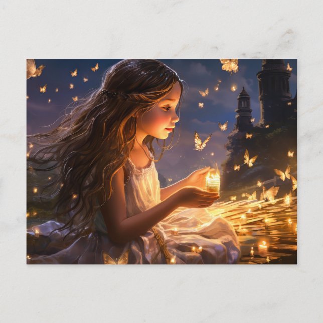 Magiska detaljer vykort (Framsida)