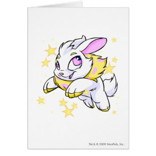 Magiska elektriska Cybunny Hälsningskort