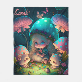 Magiska elf-moment fleecefilt