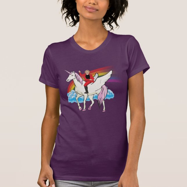 Magiska Elizabeth Warren T Shirt (Framsida)