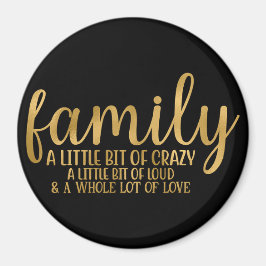 Magiska familjegäringredienser magnet