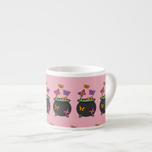 Magiska fjärilar från en Cauldron Espressomugg