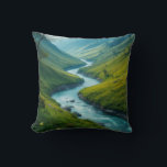 Magiska flod- och grönt-backe landskapet kudde<br><div class="desc">För in naturens lugn i ditt rum med den här magiska landskapspillen, med en högupplöst bild av en kristallklar flod som lätt kan rulla genom lush grönt backe. Serenscenen skapar en atmosfär av fred och , skapar den perfektens accentuering för ditt sovrum, läsknos eller mysigt soffa. Den här kudden, som...</div>