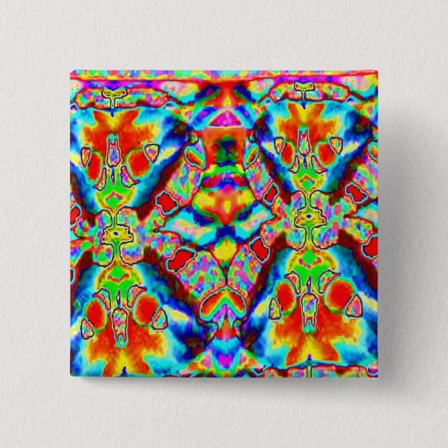 Magiska främlingmönster knapp (Framsida)