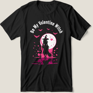 Magiska gotiska rosa hjärtan är min hjärtans häxa. t shirt