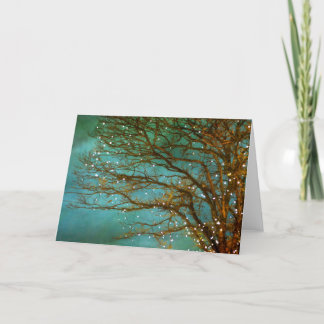 Magiska hälsningskort helgkort