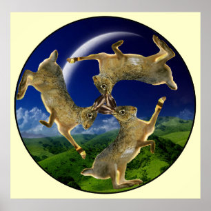 Magiska Hares Poster