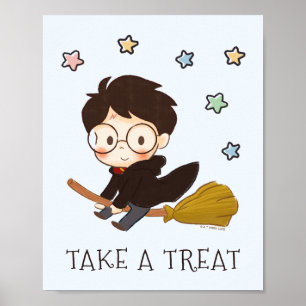 Magiska HARRY POTTER™ och Hogwarts födelsedag Poster