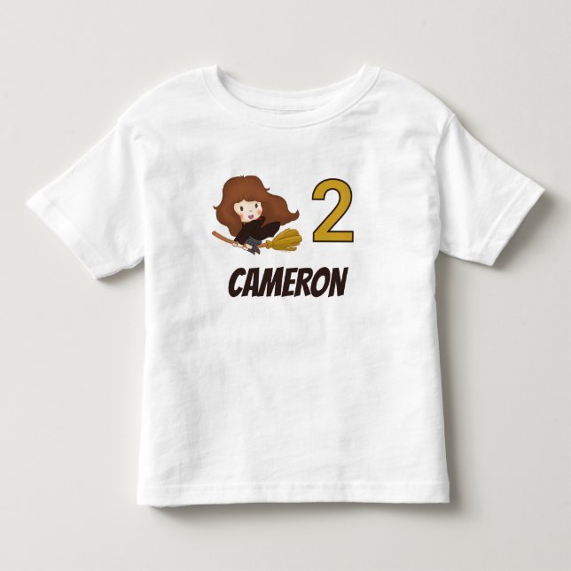 Magiska HARRY POTTER™ och Hogwarts födelsedag T Shirt (Framsida)