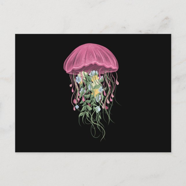 Magiska havet: Jellyfish Vykort (Framsida)