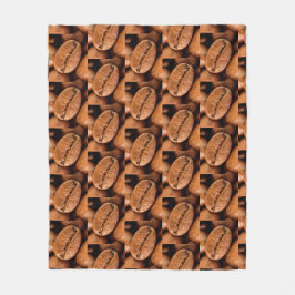 Magiska kaffebönor fleecefilt