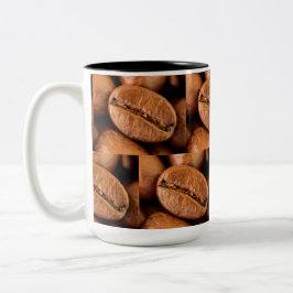 Magiska kaffebönor Två-Tonad mugg