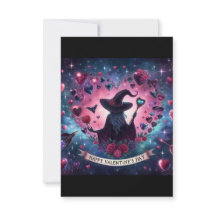 Magiska kort för Witchy Heart Kärlek Valentines da