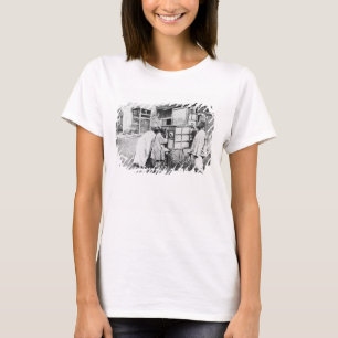 Magiska lanternan, c.1870 (b/w bild) tee