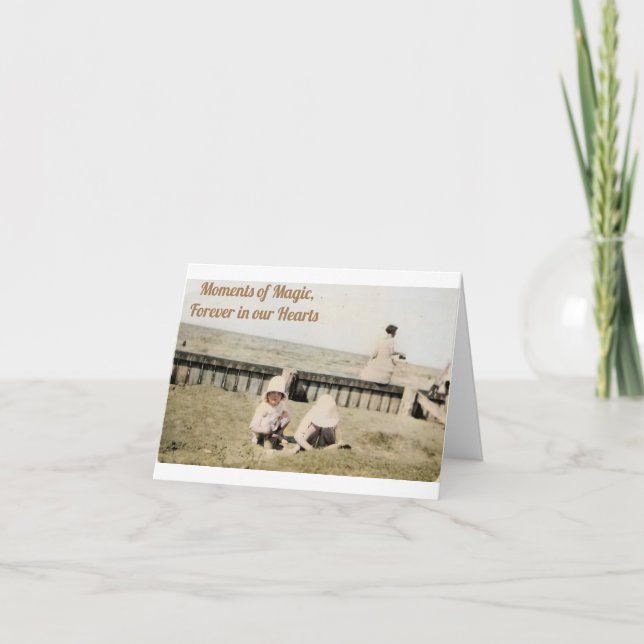 Magiska Minnen Från Vår Tillsammans Tid  Kort (Framsida)