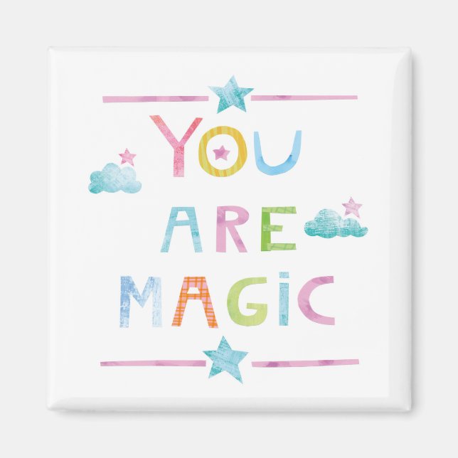 Magiska moln Du är magiska Magnet (Framsidan)