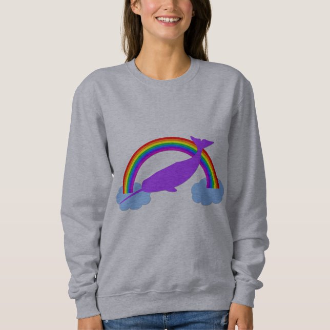 Magiska Narwhal T Shirt (Framsida)
