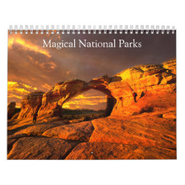 Magiska nationalparker | 2026 Naturlandskap Kalender