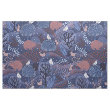 Magiska nattskogsdjur, söta barn