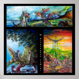 MAGISKA OCH MYSTERRIKES LEGENTER POSTER