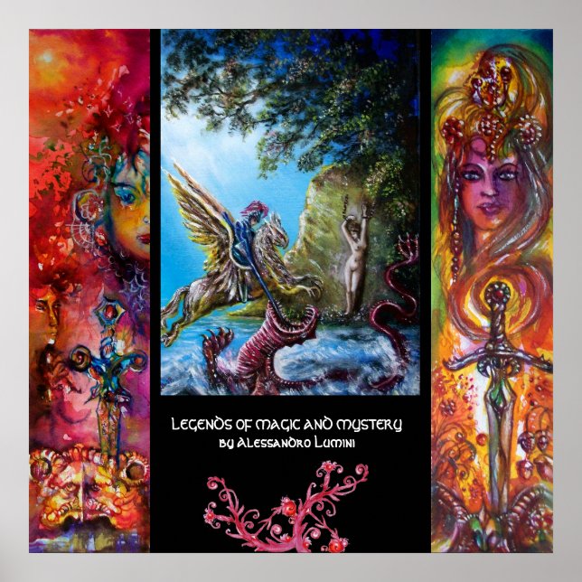 MAGISKA OCH MYSTERY 4-LAGAR POSTER (Framsidan)