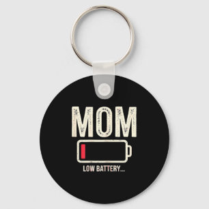 Magiska och roliga mors dag mamma låg batteri svar nyckelring